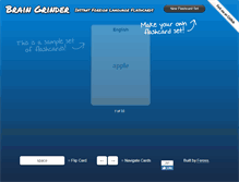 Tablet Screenshot of braingrinder.com